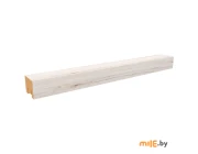 Интерьерная рейка МДФ Stella Милана Дуб Санремо Белый 20x30x2700 мм