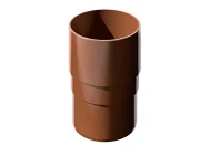 Муфта трубы Polivent (коричневый)
