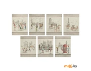 Комплект полотенец Pole Kvetak Сити-7 (3 0) 46x60 см 7 шт.