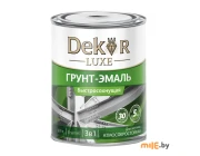 Грунт-эмаль Dekor Sprint 3 в 1 быстросохнущая коричневая 0,9 кг