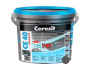 Фуга Ceresit CE 40 №16 графит 5 кг водостойкая