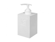 Дозатор MEANDER д/жидкого мыла белый арт.10010