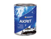 Краска моющая шелково-матовая для стен Eskaro Akrit 7 0,95л