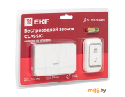 Звонок беспроводной на батарейках EKF Classic DBB-D-003