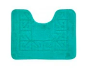 Коврик Banyolin U-type (60х50 см, цвет: бирюзовый)