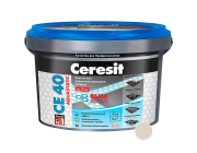 Фуга Ceresit CE 40 №04 серебряно-сер. 2 кг водостойкая