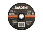 Круг шлифовальный Yato по металлу (YT-6124) 125x22,2x6 мм