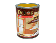 Эмаль Dekor для пола износоустойчивая глянцевая 0,8 кг (желто-коричневый)