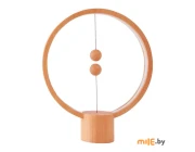 Лампа настольная Allocacoc Heng Balance Lamp Round USB (светлое дерево)