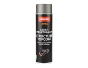 Лак структурный NOVOL Structure Topcoat SPRAY 500 мл чёрный