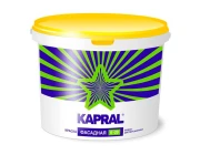 Краска Kapral ВД Е-20 белая 3,75 кг