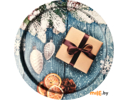 Поднос Металлист Новогодний подарок PD066