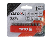 Набор бит Yato YT-0475 (25, 10 шт.)