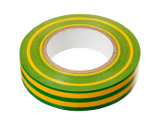 Изоляционная лента Folsen 19мм x 20м, желто-зеленая 012509