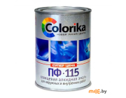 Эмаль ПФ-115 Colorika красно-коричневая 0,8 кг