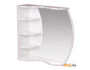 Шкаф подвесной зеркальный Бел-Гаммари Гамма-18 (белый)