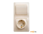 Блок Schneider Electric Glossa GSL000270 (бежевый)