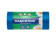 Мешки для мусора Ромашка ВЛ-034-30 35 л (30 шт.)
