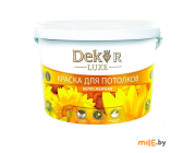 Краска Dekor ВД-АК 216 для потолков (3 кг, белоснежный)