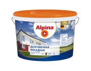 Краска Alpina ВД-АК Долговечная фасадная База 1 белая 10 л (15,6 кг)