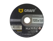 Круг отрезной Graff по нержавеющей стали 125x22,2x1,6 мм