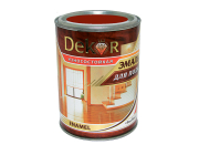 Эмаль Dekor для пола износоустойчивая глянцевая 0,8 кг (красно-коричневый)