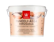 Антисептик Tikkurila Paneeli Assa Hirsisuoja полуматовая 9 л (прозрачный)