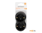 Блок мультирозеточный Zenitech 16A 2X2P+E (191905)