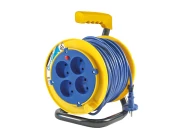 Удлинитель Electraline на катушке 4Р кабель ПВС 2x0,75 20м с защитой
