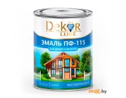 Эмаль ПФ-115 Dekor белая 0,8 кг