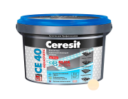 Фуга Ceresit CE 40 2 кг жасмин №40 водостойкая