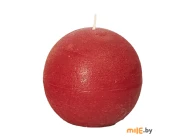 Свеча Melt декоративная (7,5 см) красная