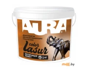 Лак водно-дисперсионный акриловый Aura Lasur Color 1 кг