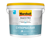 Краска MARSHALL Maestro Белый Потолок Люкс 4,5л