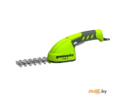 Садовые ножницы аккумуляторные Greenworks G7.2HS (1600107) со встроенным аккумулятором