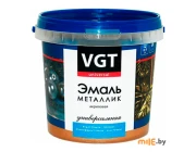 Эмаль VGT ВД-АК-1179 Металлик полуглянцевая 1 кг (золото металлик)