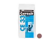 Фуга Ceresit CE 33 2 кг шоколад №58 для узких швов