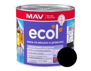 Эмаль Ecol ПФ-115 черная 2 кг