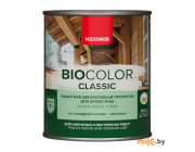 Защитная декоративная пропитка для дерева Neomid Bio Color Classic 0,9 л (орегон)