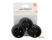 Блок мультирозеточный Zenitech 16A 3X2P+E (191906)