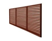 Вентиляционная решетка Vents МВ 450/2 коричневая
