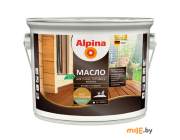 Масло для террас, лестниц и мебели Alpina (орех макадамия) 2,5 л