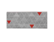Бордюр керамический Cerrol Malbo Grey Mosaic Listwa серый 500x50