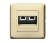 Розетка телефонная Legrand Cariva 773739 (слоновая кость)