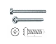 Винт полусферический Starfi M4 (SMZ1-52178-25) 16 мм 25 шт.