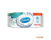 Влажные салфетки Smile Antibacterial Effect (120 шт)