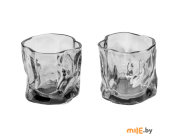 Набор стаканов Perfecto Linea Ice Rock Smoke Grey (31-290400) 230 мл, 2 шт.