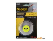 Лента двусторонняя прозрачная акриловая 3M VHB Scotch 100-F (6 мм x 2 м)