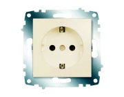 Розетка El-Bi Zena 609-010300-217 (кремовый)