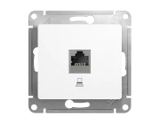Розетка компьютерная Schneider Electric Glossa GSL000681K RJ45 категория 5e перламутр